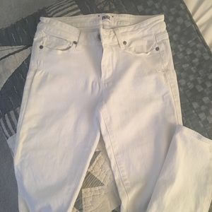 Paige off white jeans, size 27
